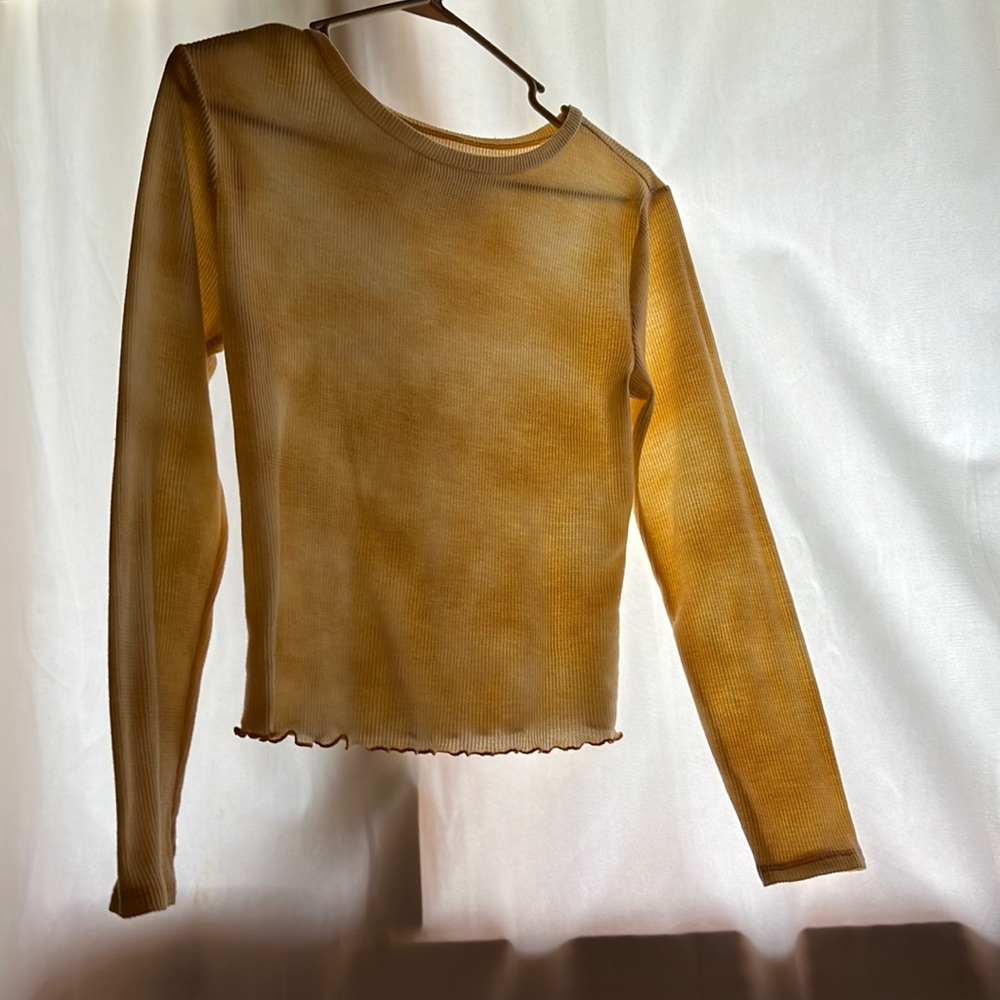 Long Sleeve Crop Top